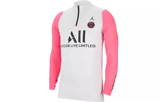 Футболка X Paris Saint Germain Strike Vaporknit L/S Jordan, белый
