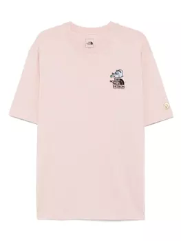 Футболка X Patron Mountain Cleanup The North Face, розовый