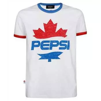 Футболка X Pepsi из любви к своей футболке Dsquared2, белый