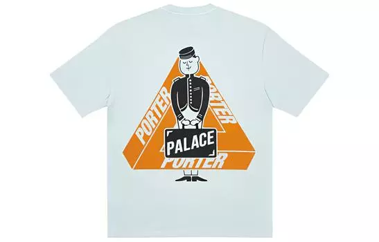 Футболка X Porter Tri Ferg Bell Boy PALACE, светло-зеленый