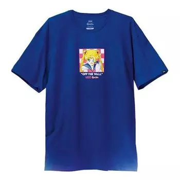 Футболка x pretty guardian sailor moon graphic t-shirt 'blue' Vans, синий