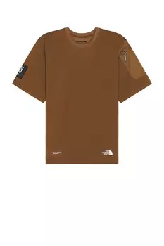 Футболка X Project U в горошек The North Face, цвет Sepia Brown