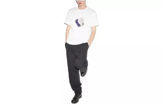 Футболка X Spell Fight Co-titled Series унисекс белая Uniqlo, белый