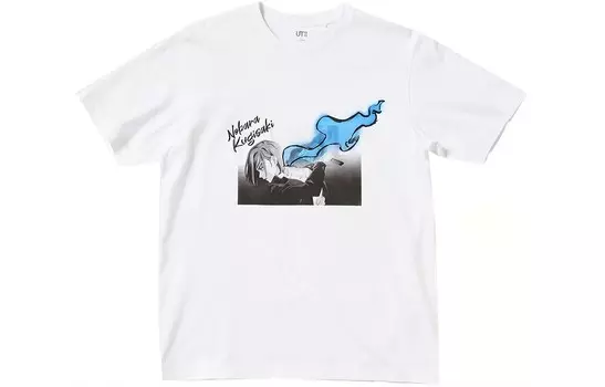 Футболка X Spell Fight Co-titled Series унисекс белая Uniqlo, белый