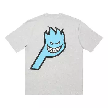 Футболка x spitfire p-head t-shirt 'grey' Palace, серый