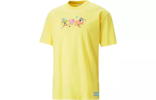 Футболка X SPONGEBOB унисекс, динамичный желтый Puma, желтый