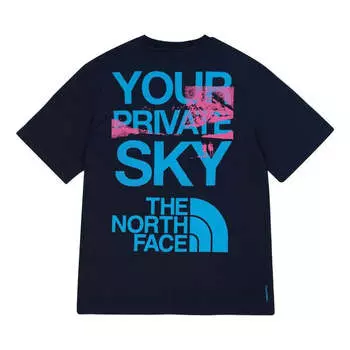 Футболка x ss22 ue graphic t-shirt 'navy' The North Face, синий