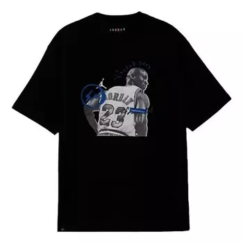 Футболка x travis scott x fragment футболка Air Jordan, черный