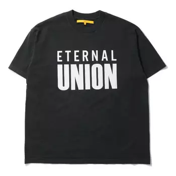 Футболка x union external t-shirt 'vintage black' Fear Of God, черный