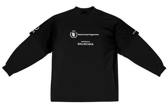 Футболка X WFP мужская черная Balenciaga, черный