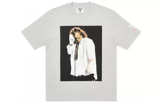 Футболка X Wwe Mankind Sock PALACE, серый