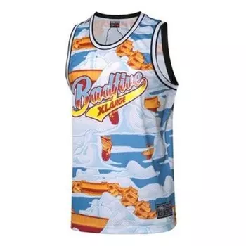 Футболка x xlarge badfive графическая баскетбольная майка Li-Ning, мульитколор