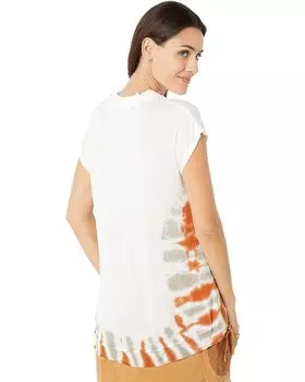 Футболка XCVI Quinby V-Neck Tee, цвет Demure