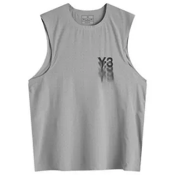 Футболка Y-3 Run Tank Top, цвет Ch Solid Grey