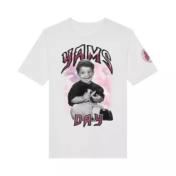 Футболка Yamborghini x Yams Day 2021 Baby Yams T-Shirt 'White', белый