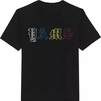 Футболка Yamborghini x Yams Day 2021 Foil Print World T-Shirt 'Black', черный