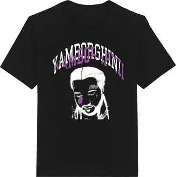 Футболка Yamborghini x Yams Day 2021 Icon Face T-Shirt 'Black', черный