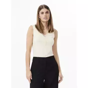 Футболка Yas Lori, бежевый