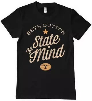 Футболка yellowstone, черный