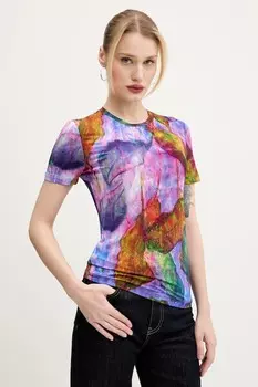 Футболка Yellowstone Desigual, фиолетовый