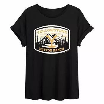 Футболка Yellowstone Nature Y для юниоров с струящимся рисунком и рисунком Licensed Character