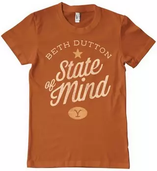 Футболка yellowstone, оранжевый