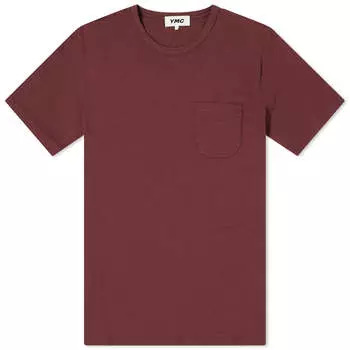 Футболка Ymc Wild Ones, бордовый