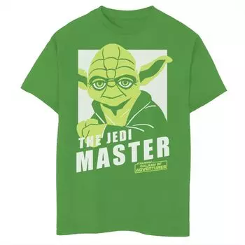 Футболка Yoda с изображением Звездных войн для мальчиков 8–20 лет Licensed Character