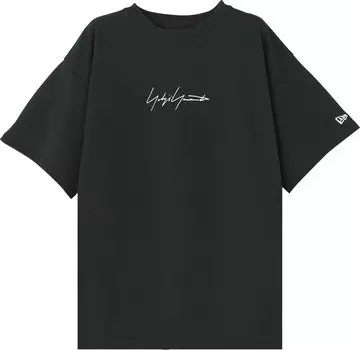 Футболка Yohji Yamamoto Pour Homme Round Hem Short-Sleeve Tee 'Black', черный