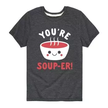 Футболка Your Souper с рисунком для мальчиков 8–20 лет Licensed Character