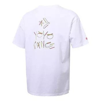 Футболка yoyo graphic tee 'white' Converse, белый