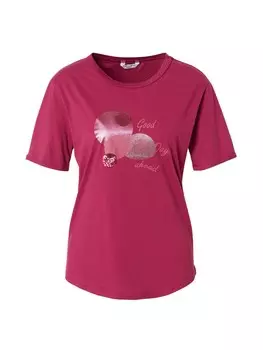 Футболка ZABAIONE Ky44lie, цвет Wine red/Pastel red