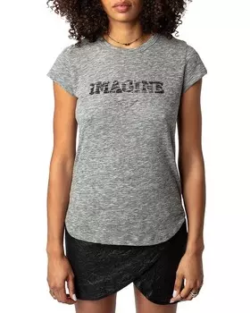 Футболка Zadig & Voltaire Imagine, серый