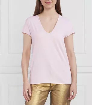 Футболка Zadig&Voltaire story regular fit, роза