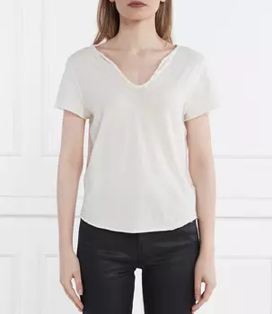 Футболка Zadig&Voltaire TUNISIEN Regular Fit, экрю