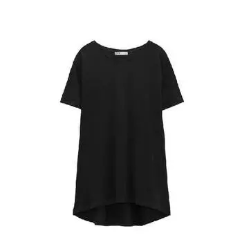 Футболка Zara Basic, черный