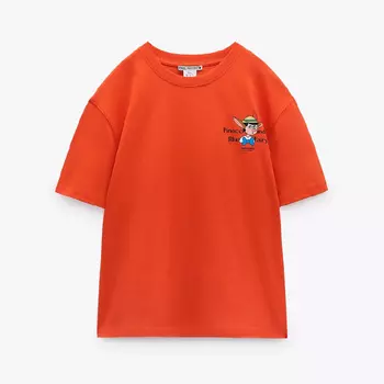 Футболка Zara Disney’s Pinocchio, красный