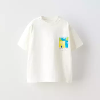 Футболка Zara Formentera House, белый