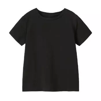 Футболка Zara Kids Basic, черный