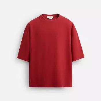 Футболка Zara Limited Edition Interlock, красный