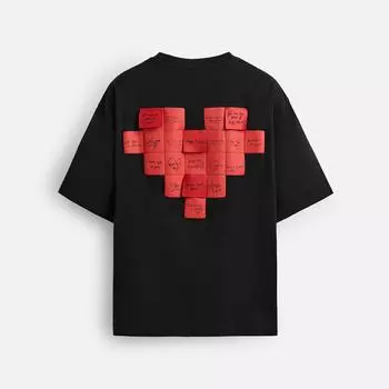 Футболка Zara Limited Edition Slogan Print, черный