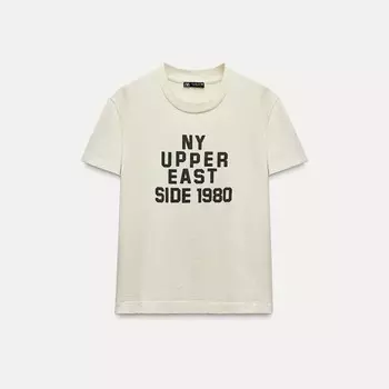 Футболка Zara T-shirt, белый