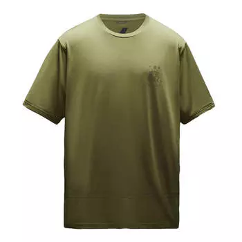 Футболка Zara Textured Workout, хаки