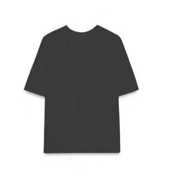 Футболка Zara V-neck, черный (размер М)