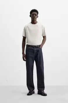 Футболка ZARA, жемчужно-серый