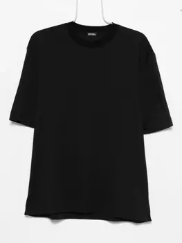 Футболка Zegna с круглым вырезом и короткими рукавами, черный