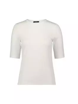 Футболка Zero Basicshirt mit Rundhalsausschnitt, цвет Brilliant White