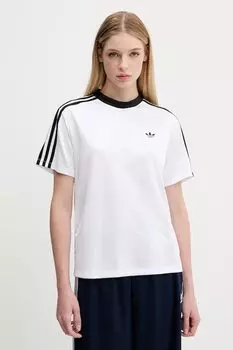 Футболка жаккардовая Tee Adidas Originals, белый