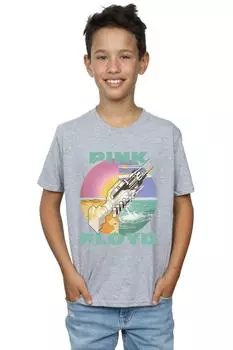 Футболка «Желаю, чтобы ты был здесь» Pink Floyd, серый