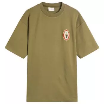 Футболка жениха Drle De Monsieur, хаки